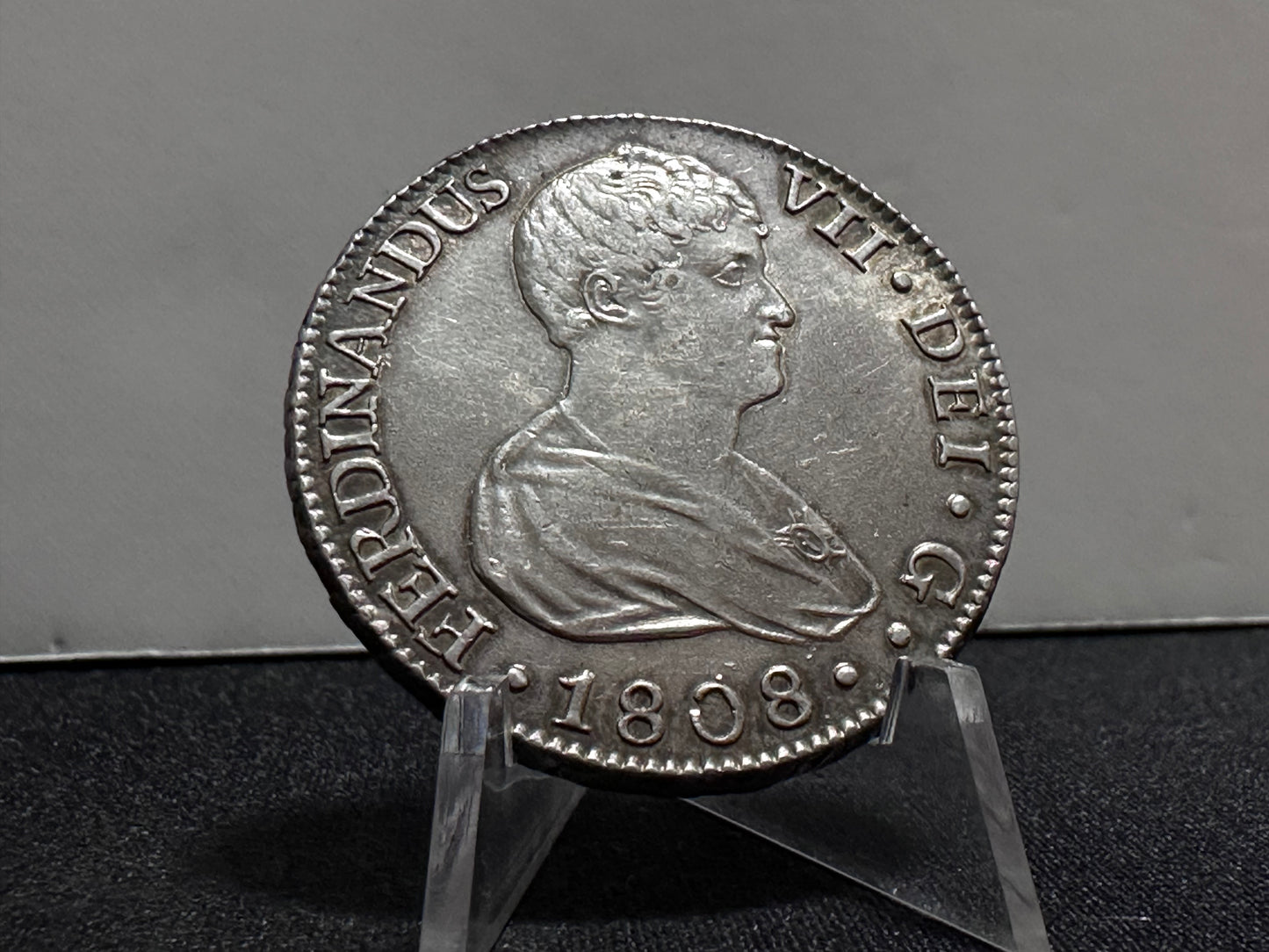 8 Reales Fernando VII 1808 Sevilla