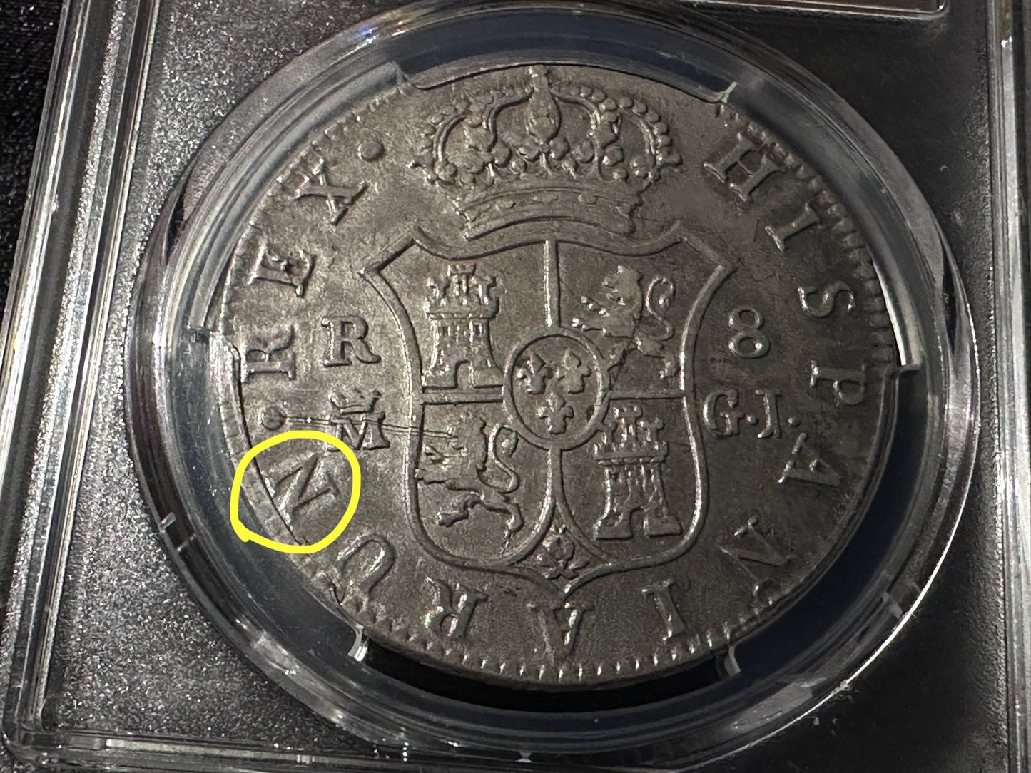 8 reales Fernando VII 1816 (HispaniaruN)