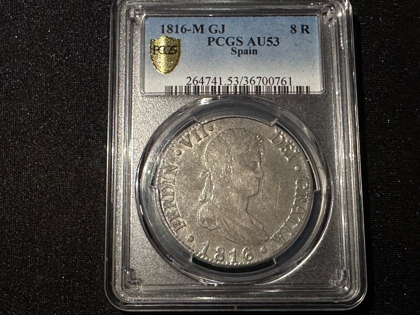 8 reales Fernando VII 1816 (HispaniaruN)