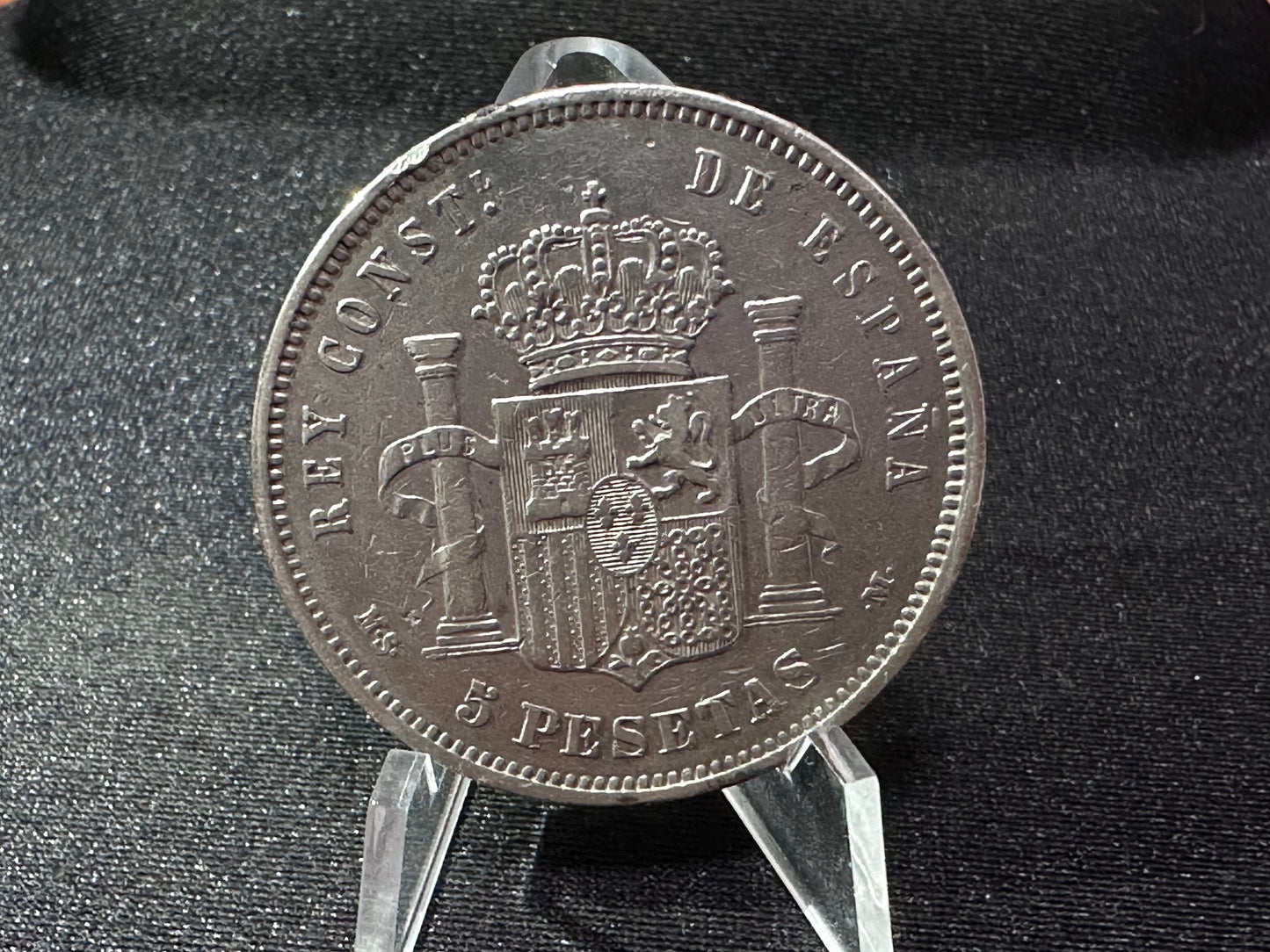 5 Pesetas Alfonso XII 1882 *18*81