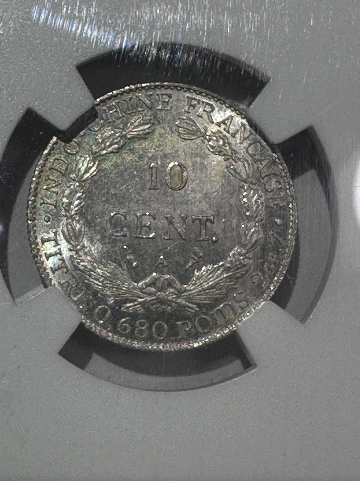 10 cents french Indochina 1922 A