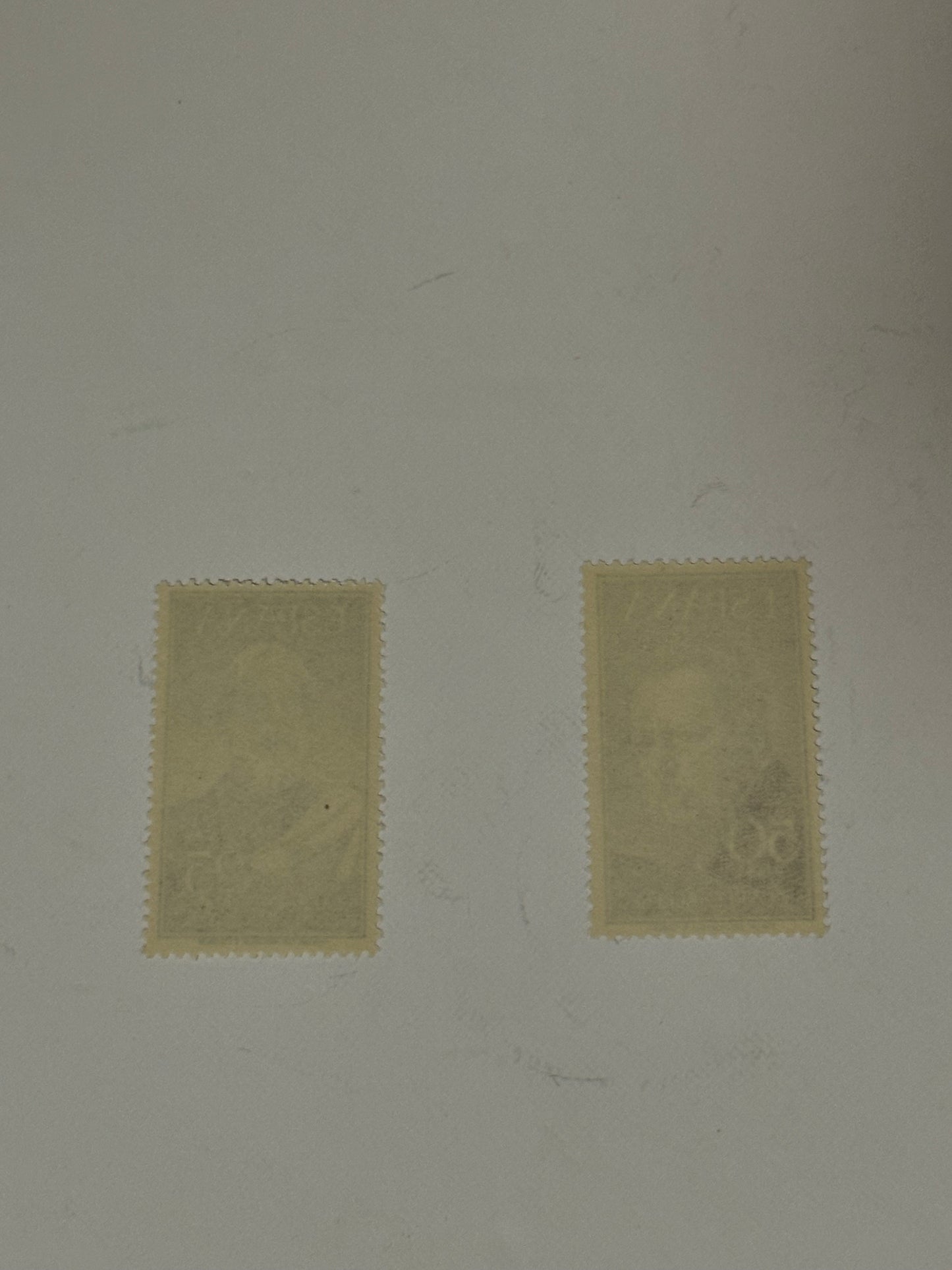 Edifil 1124 y 1125 Legazpi y Sorolla 1953