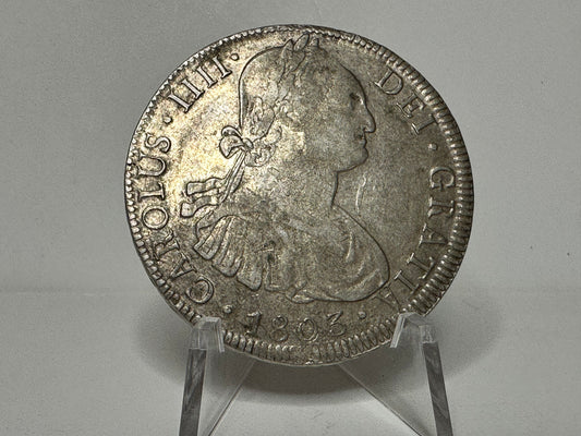 8 Reales Carlos IV 1803 Bolivia