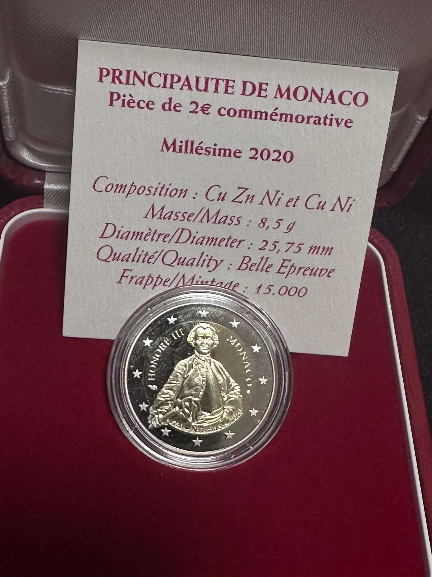 2 euro Monaco 2020