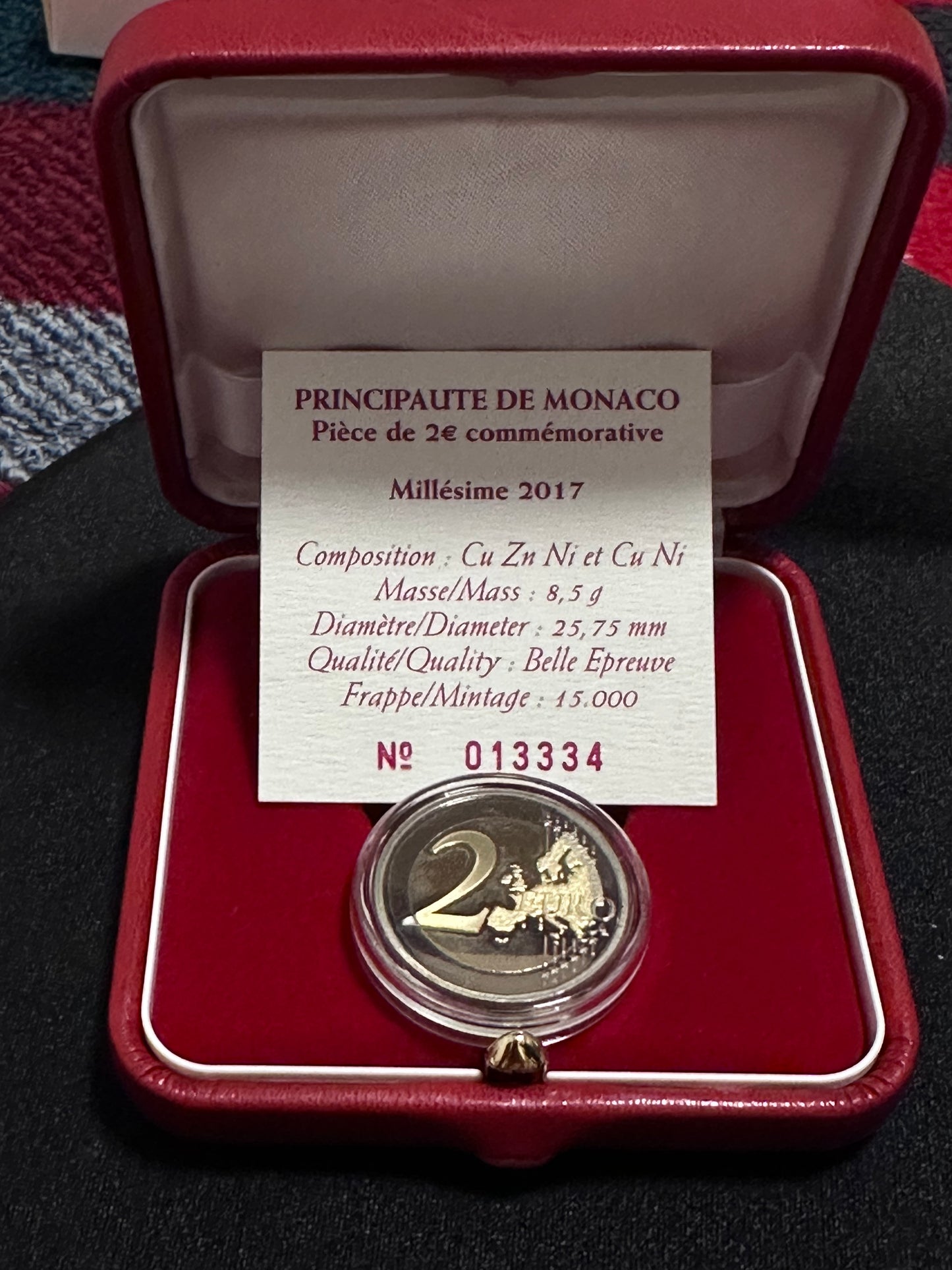 2 euro Monaco 2017