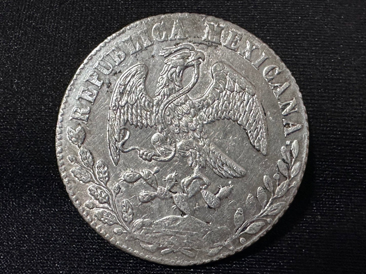 8 Reales México 1878 Ho Ja