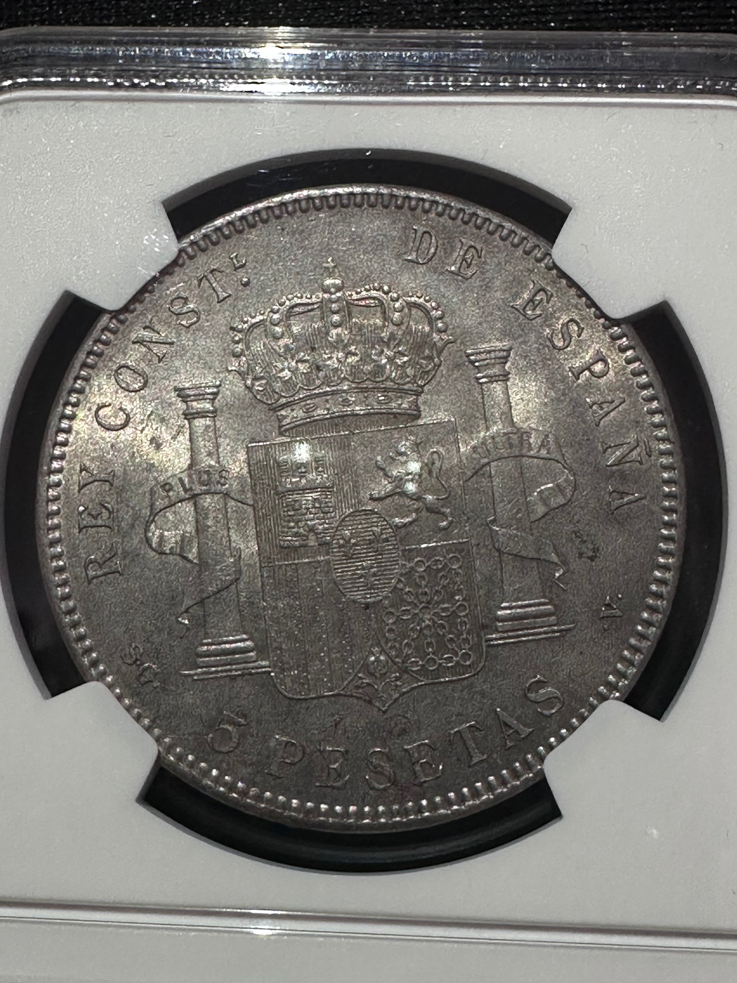 5 Pesetas Alfonso XIII 1898