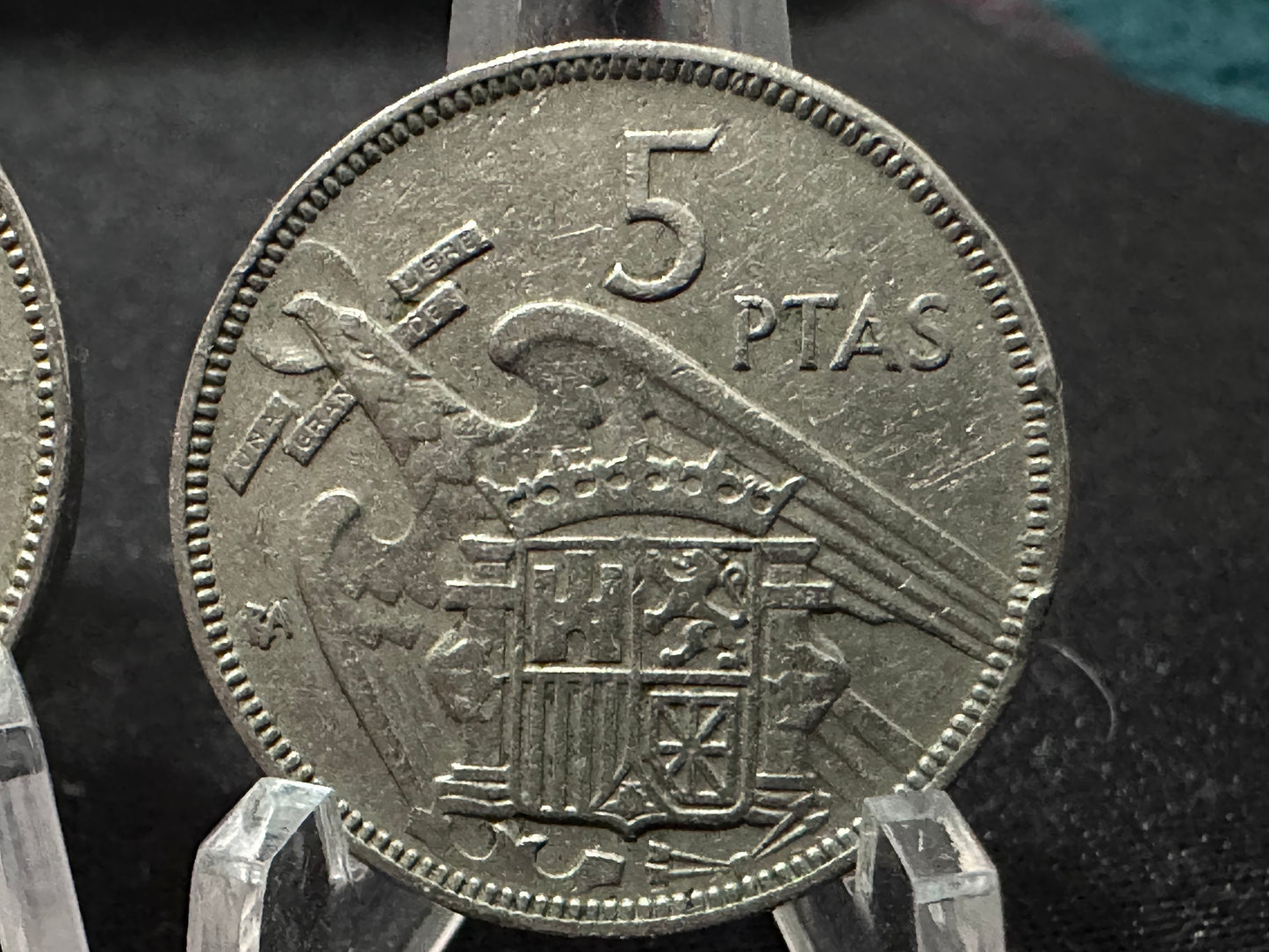 5, 25 y 50 pesetas Franco 1957 B.A
