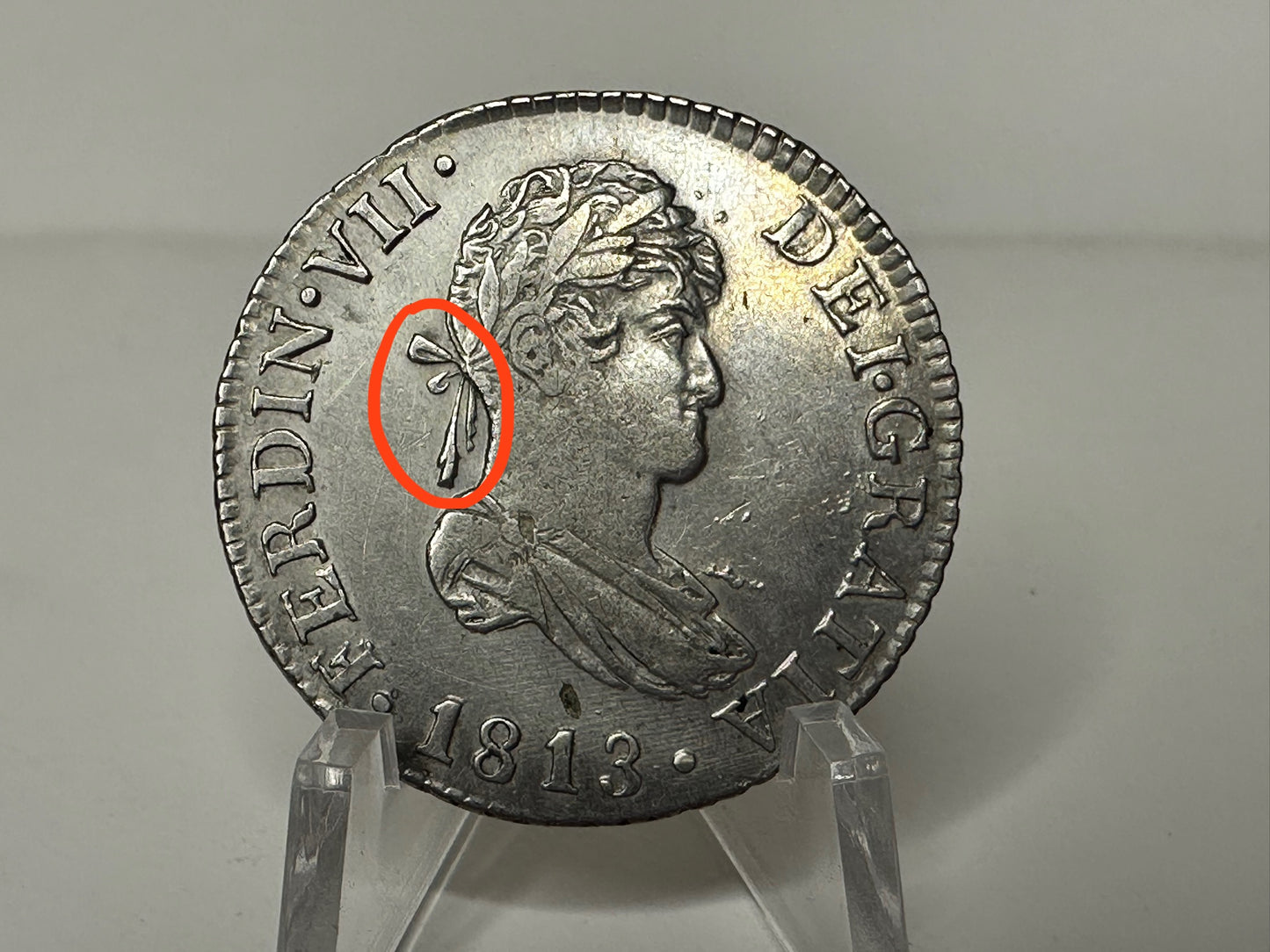 2 Reales Fernando VII 1813 Cataluña