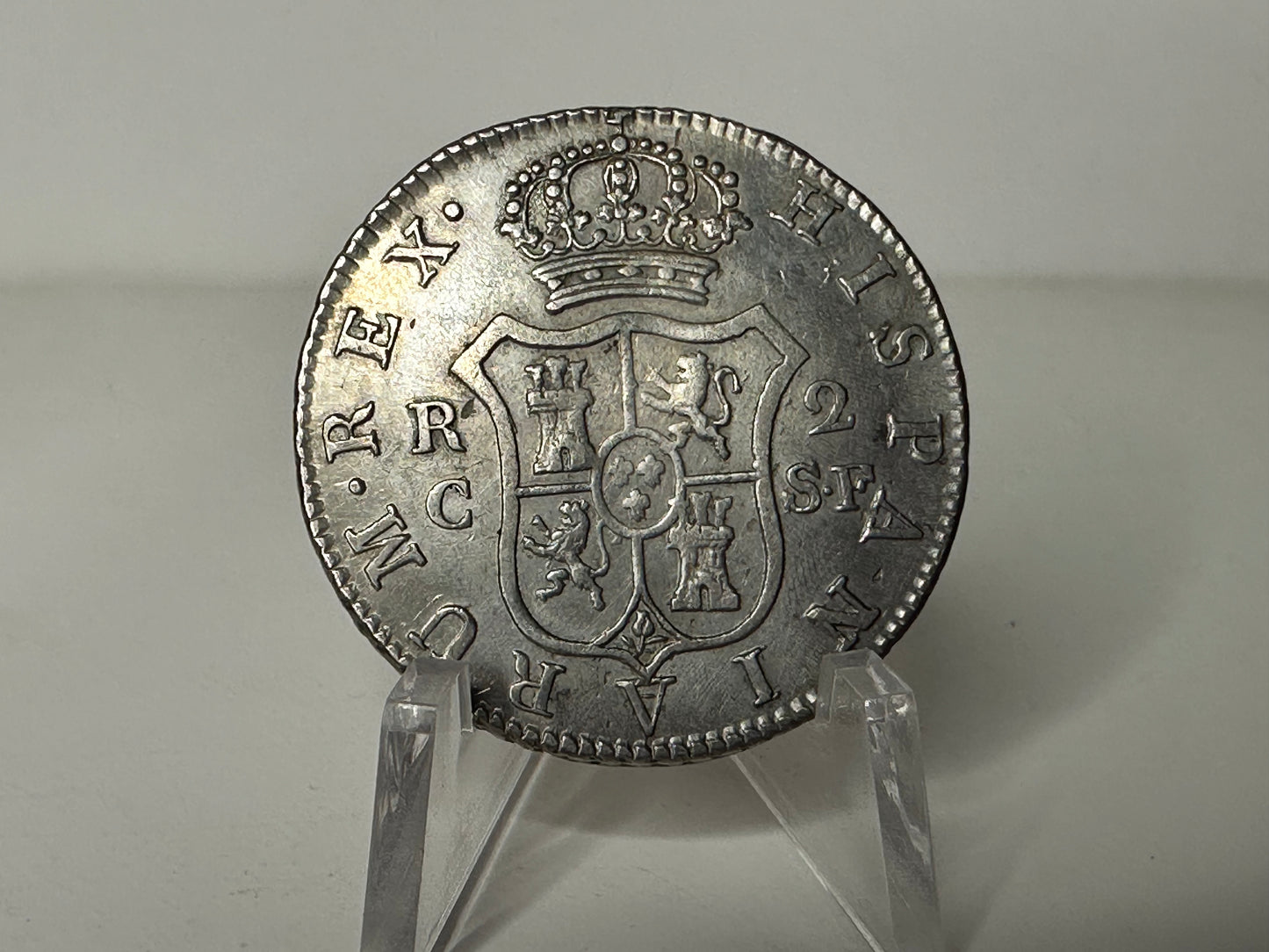2 Reales Fernando VII 1813 Cataluña