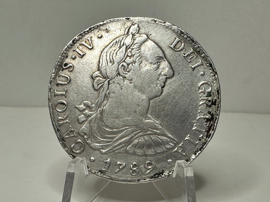 8 reales Carlos IV 1789 Lima