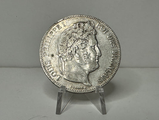 5 Francos 1839 W Louis Philippe I