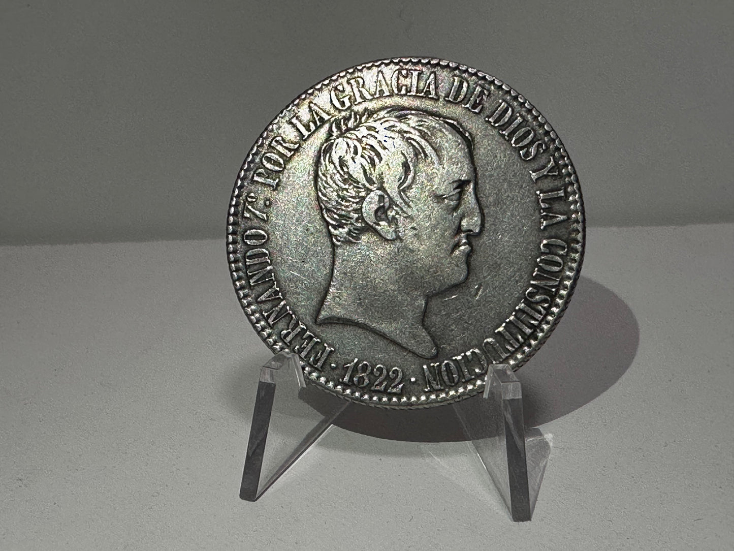 20 reales Fernando VII 1822 Madrid