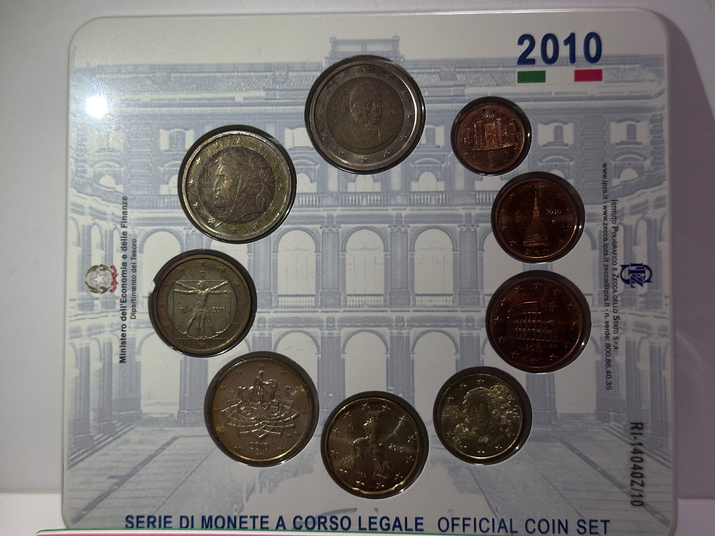 Euro Set  Italia 2010