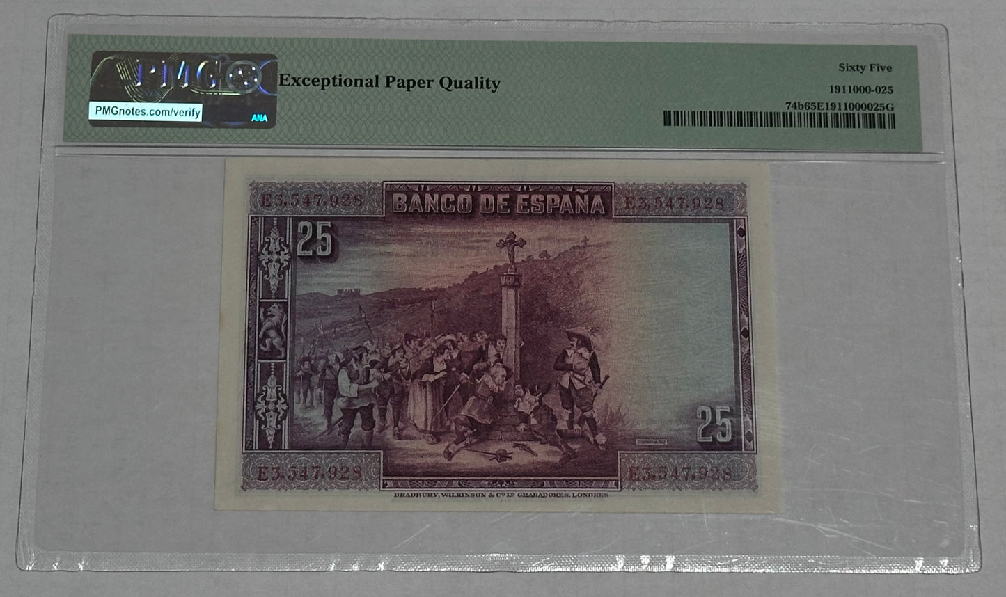 Billete de 25 Pesetas 1928