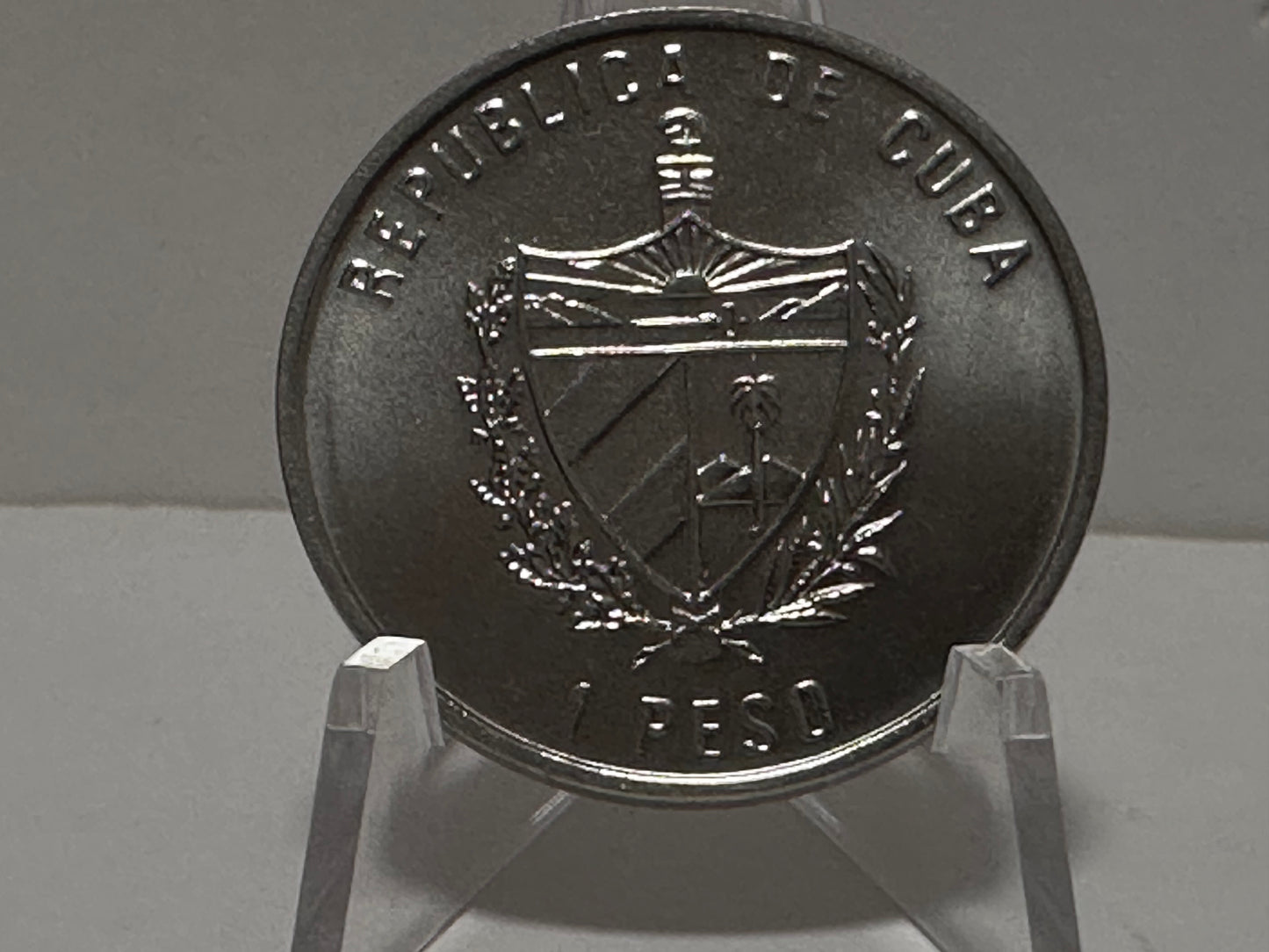 1 Peso cuba 1991 "Puerta de Alcalá"