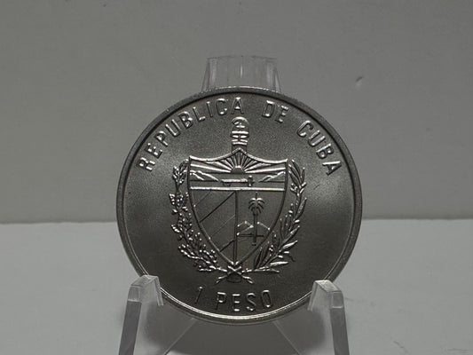 1 Peso Cuba 1998 "Bruselas Expo 2000"