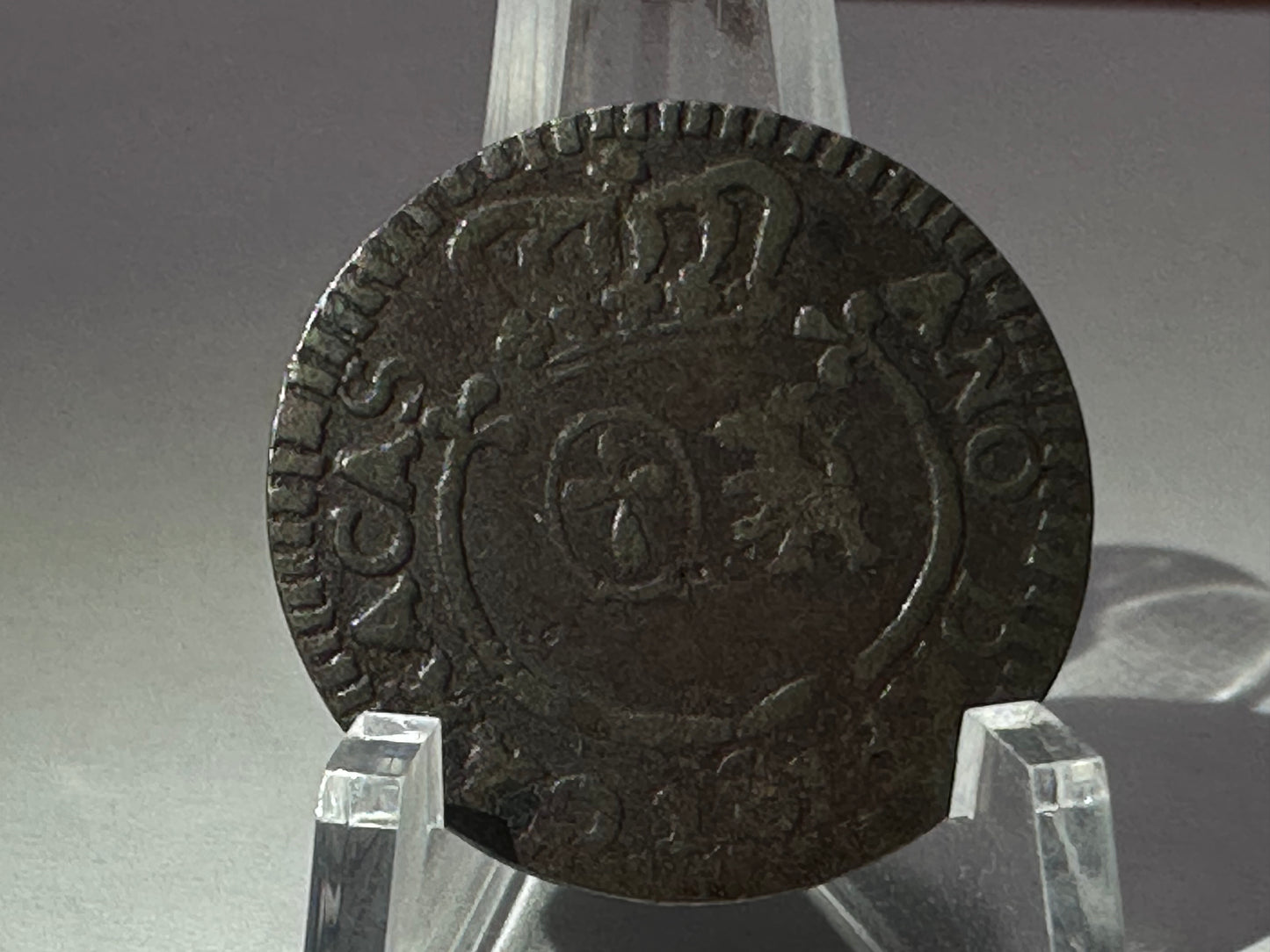 1 Cuarto Fernando VII 1818 Caracas