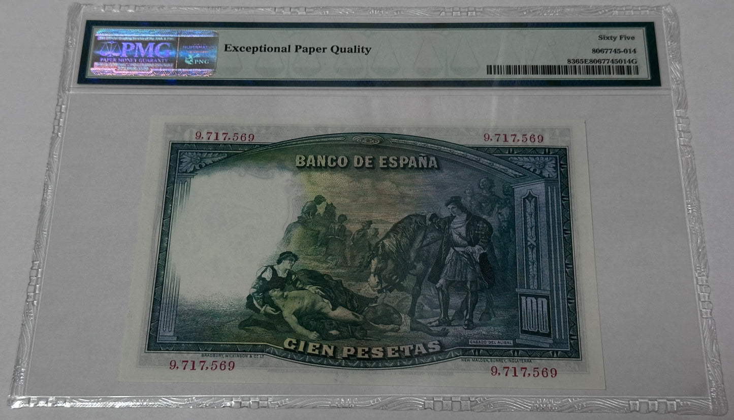 Billete de 100 pesetas 1931
