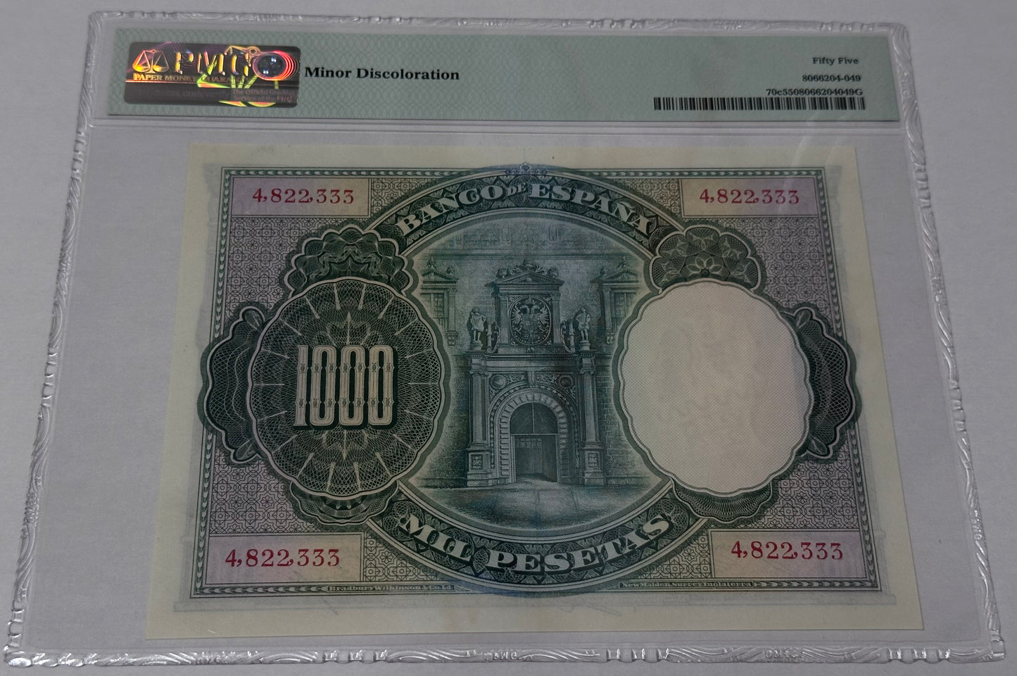 Billete de 1000 pesetas 1925