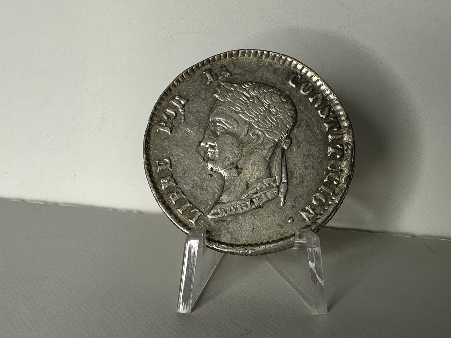 4 soles Bolivia 1857 F.J.