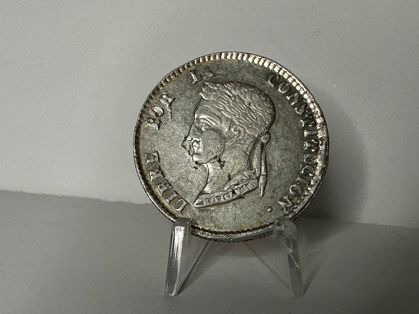 4 soles Bolivia 1857 F.J.