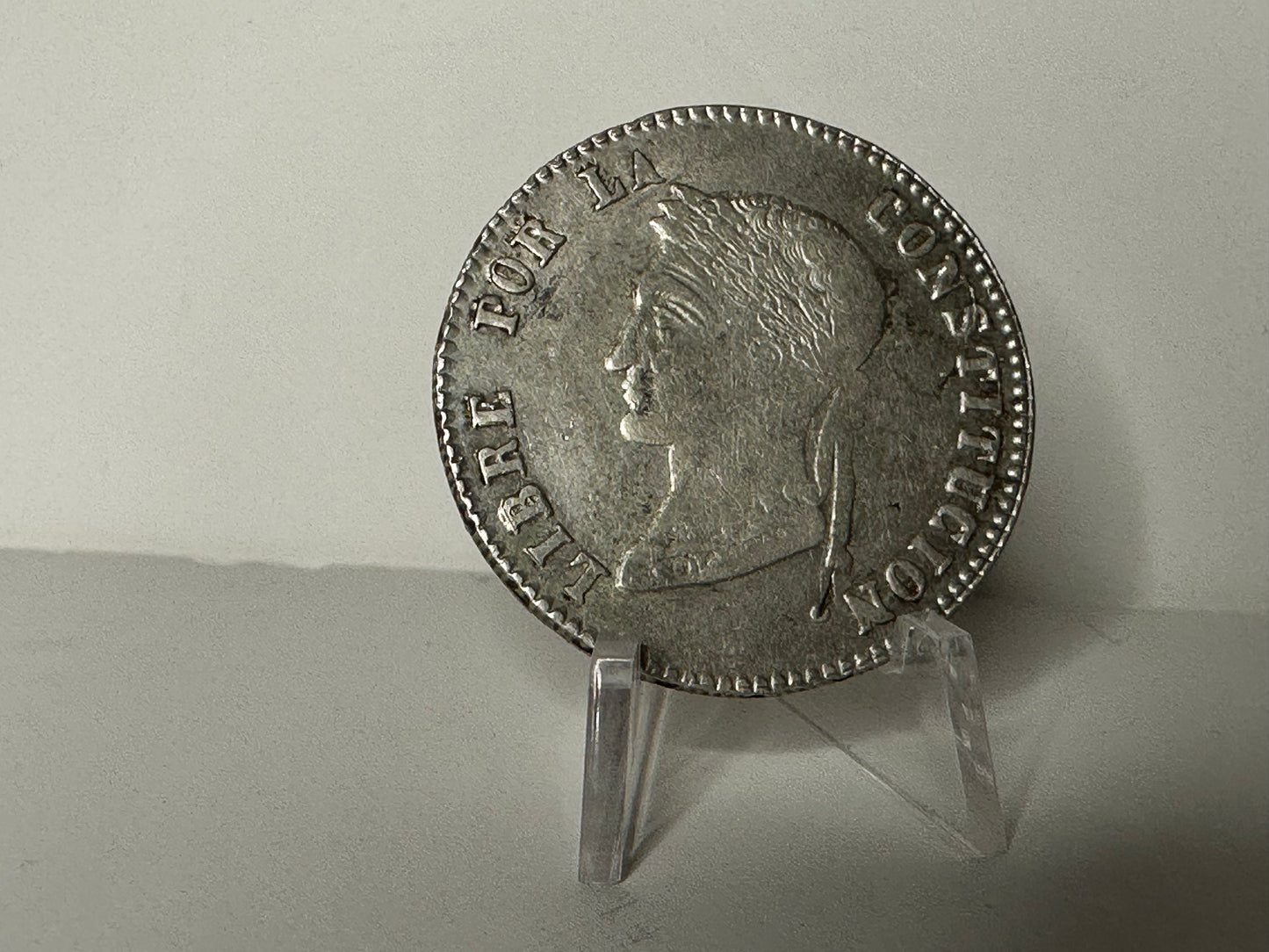 4 Soles Bolivia 1858 F.J.