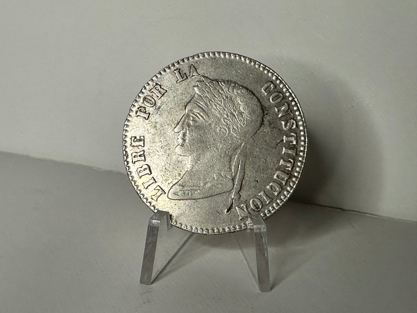 4 Soles Bolivia 1858 F.J.