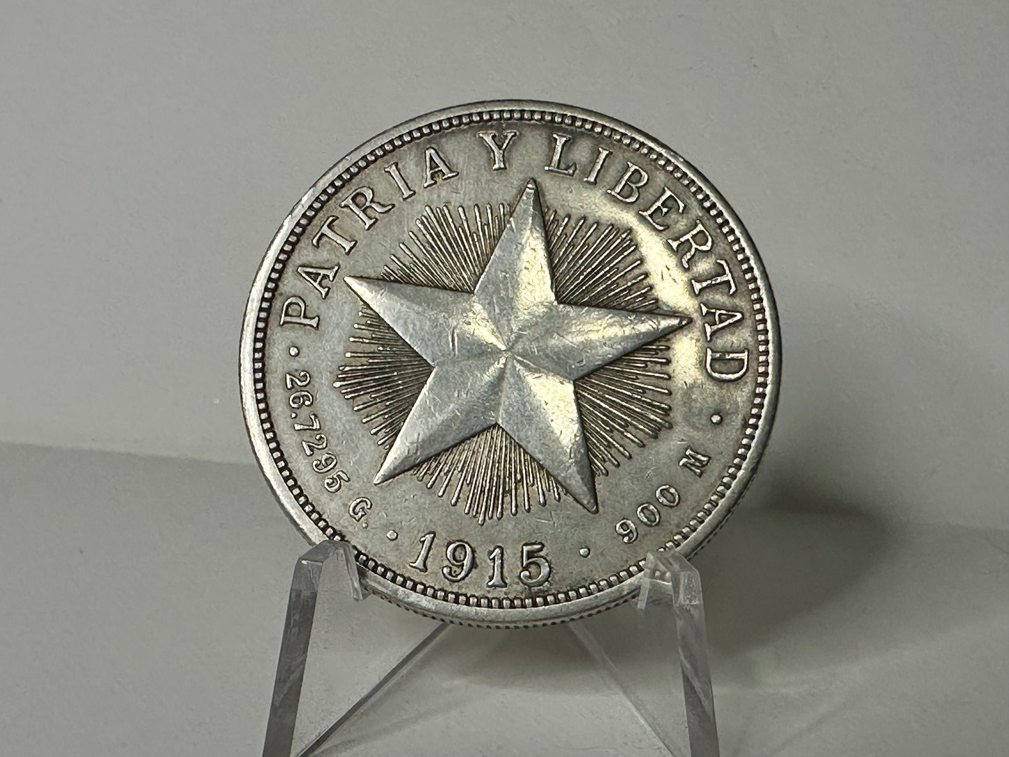 1 Peso Cuba 1915