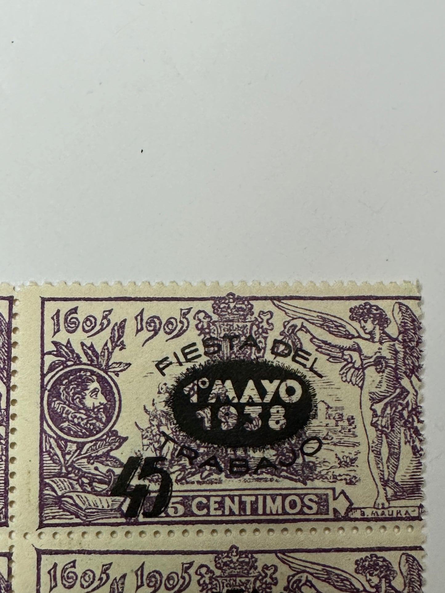 Edifil 761 (45 + 15 cents)