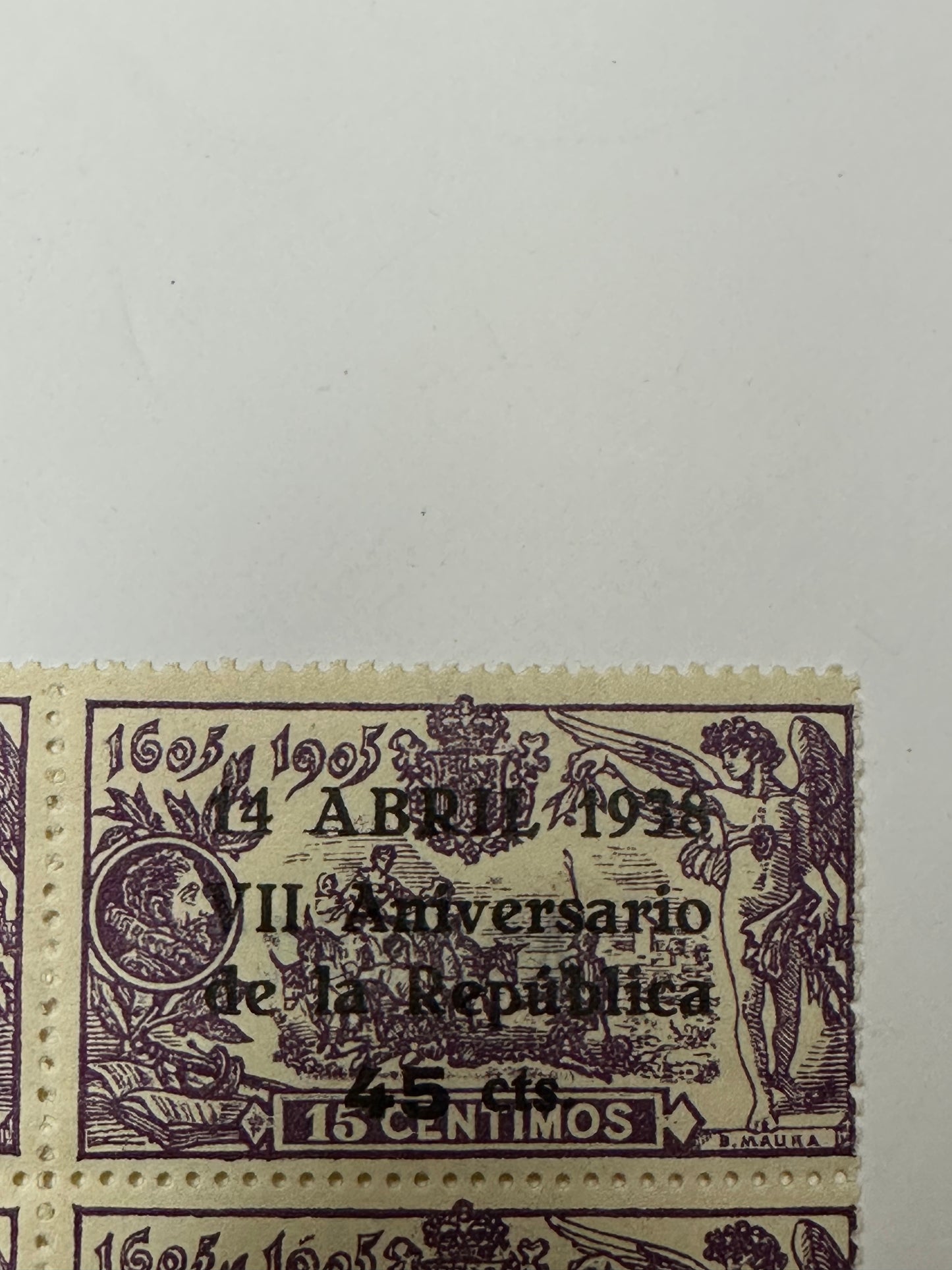 Edifil 755 (15 + 45 cents)