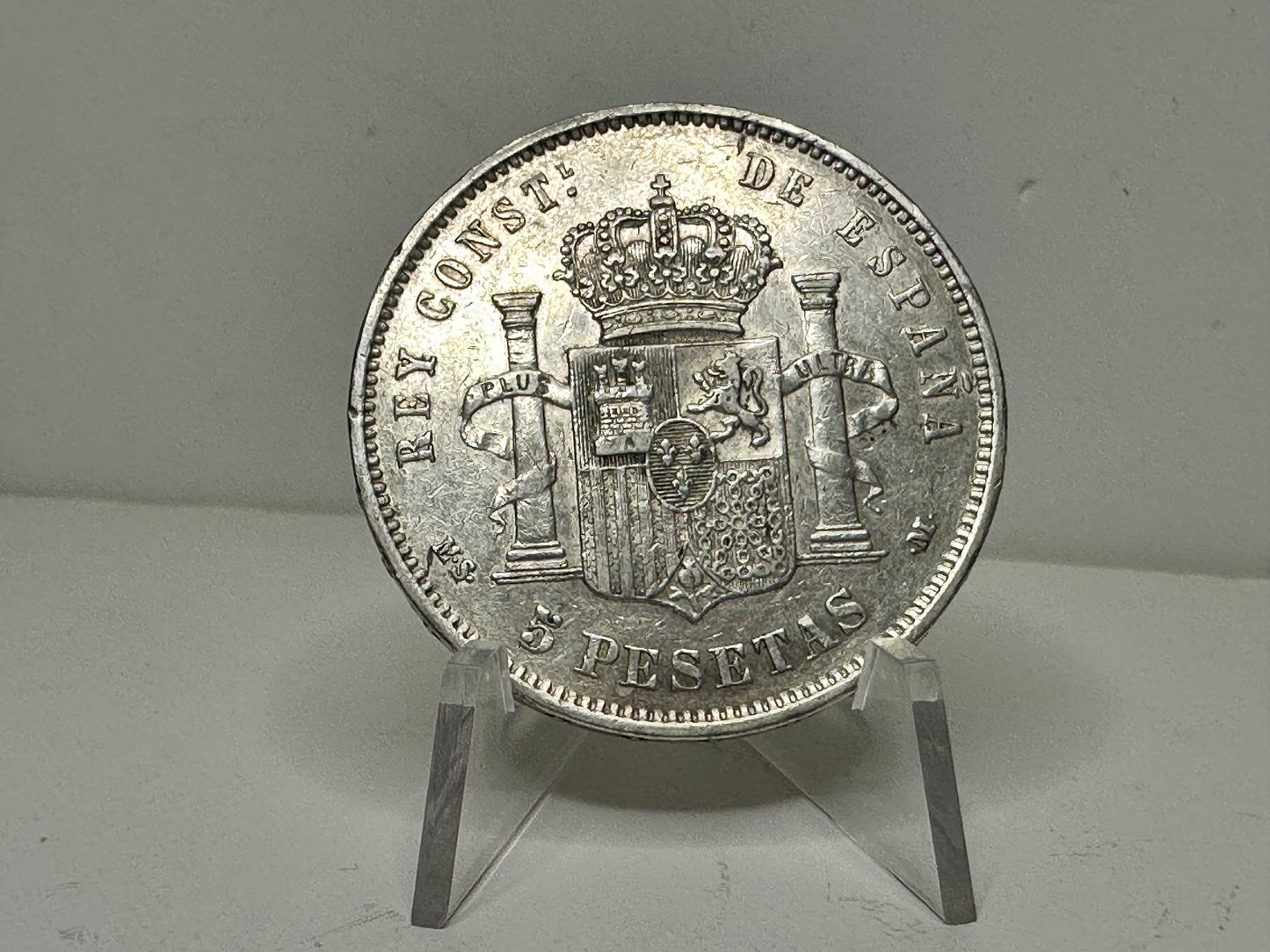 5 Pesetas de Alfonso XII 1881