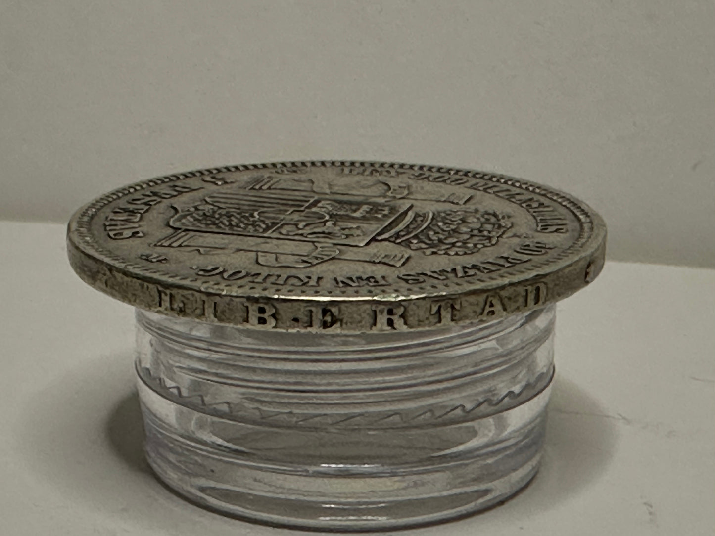 5 pesetas Amadeo I 1871 Variante