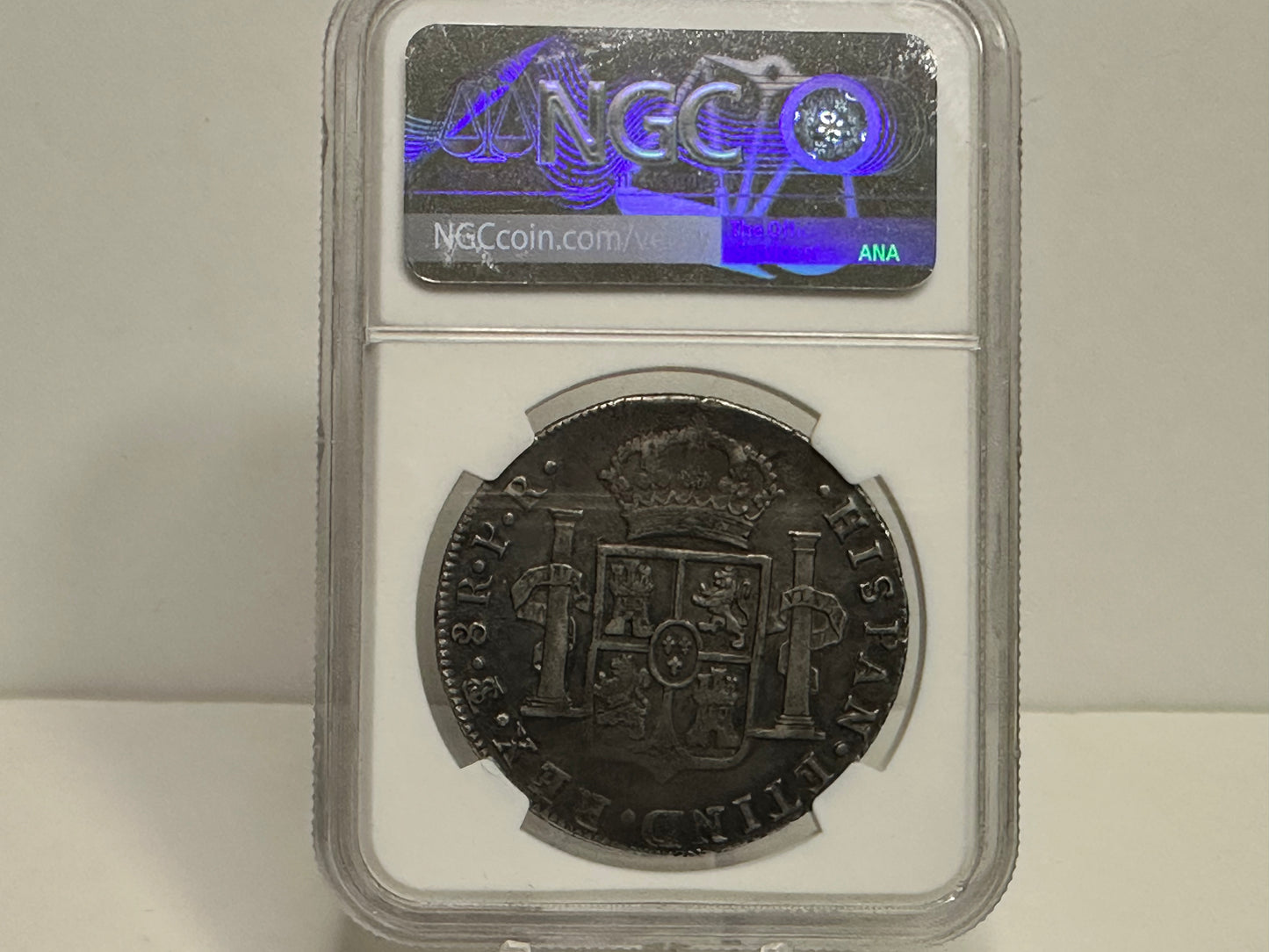 8 Reales Carlos III 1782 Potosí NGC