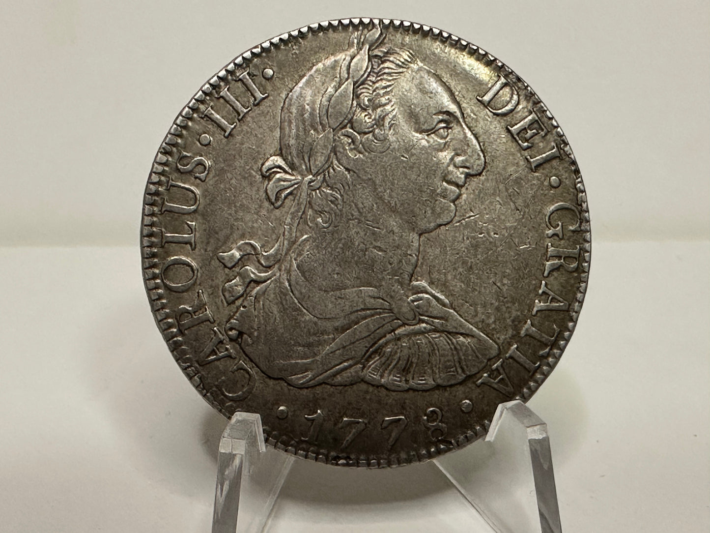 8 Reales Carlos III 1778 México