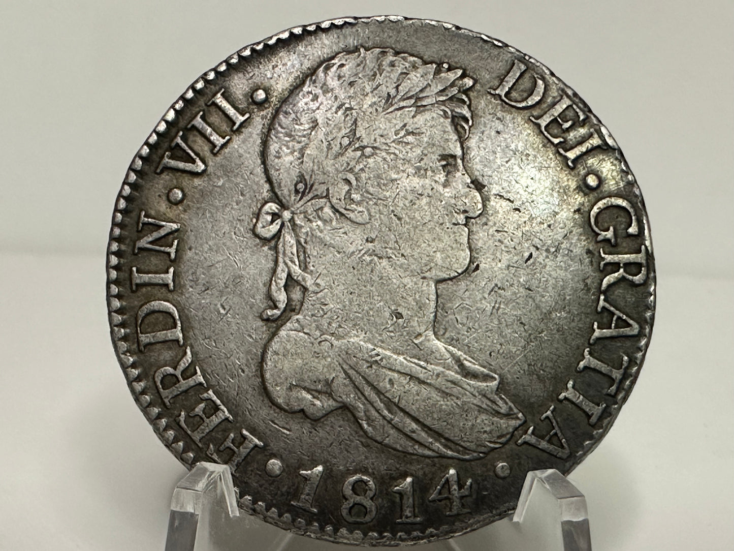 8 Reales Fernando VII 1814 Cádiz