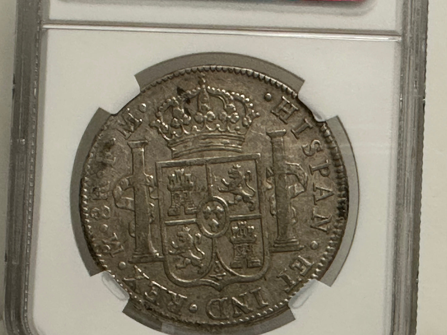 8 Reales de Carlos IV 1794 Mexico NGC