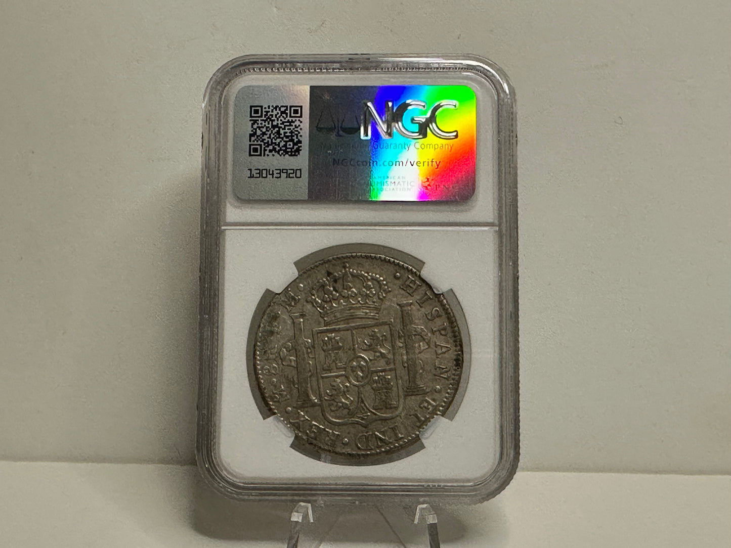 8 Reales de Carlos IV 1794 Mexico NGC