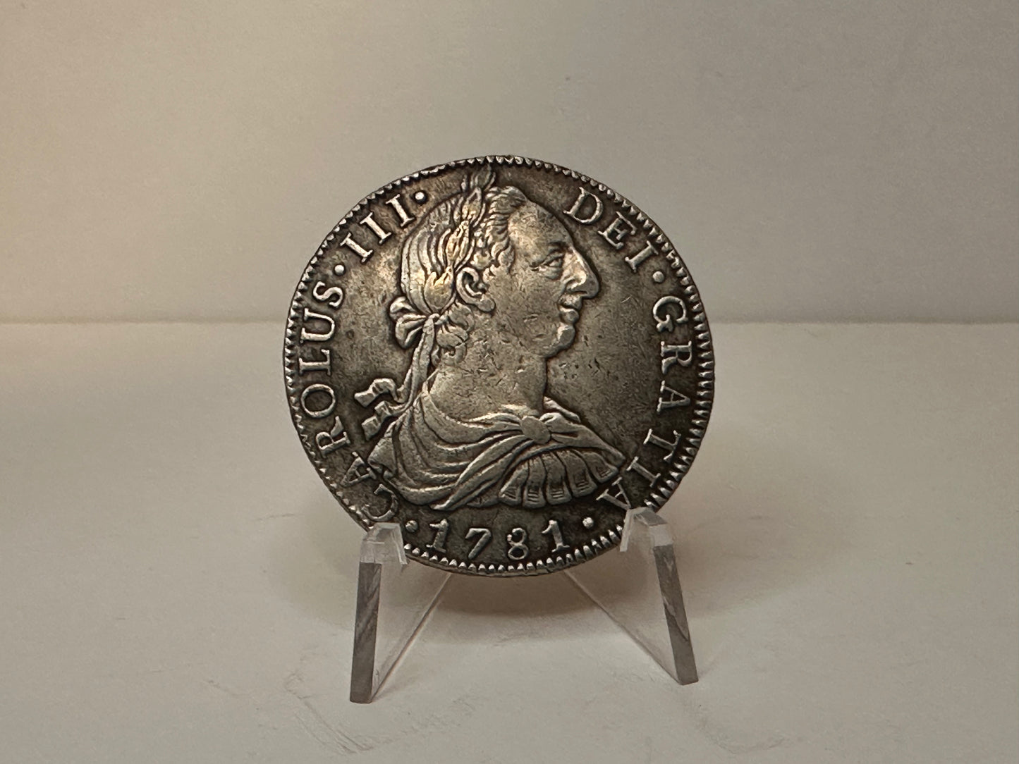8 Reales Carlos III 1781 Mexico