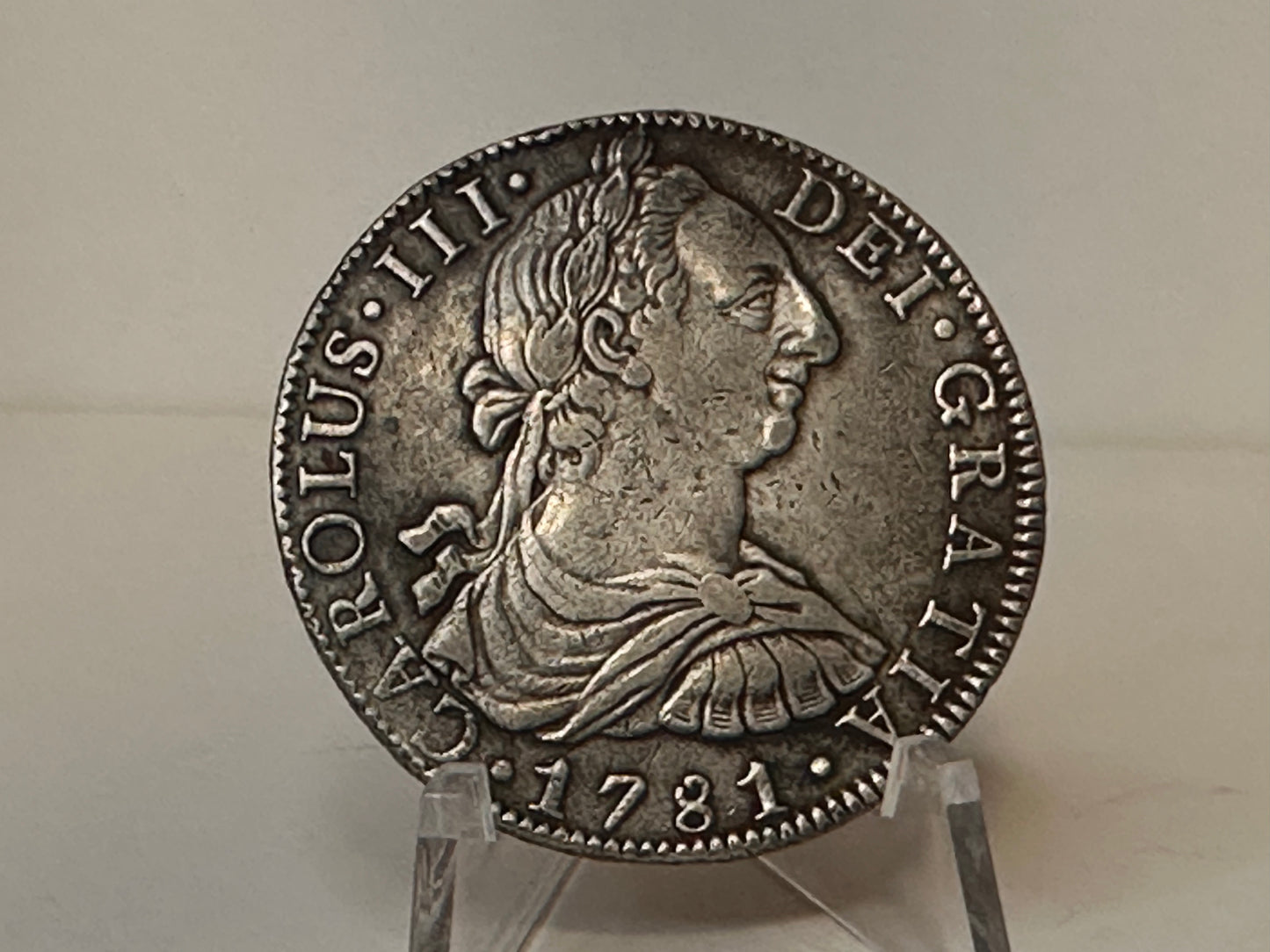 8 Reales Carlos III 1781 Mexico