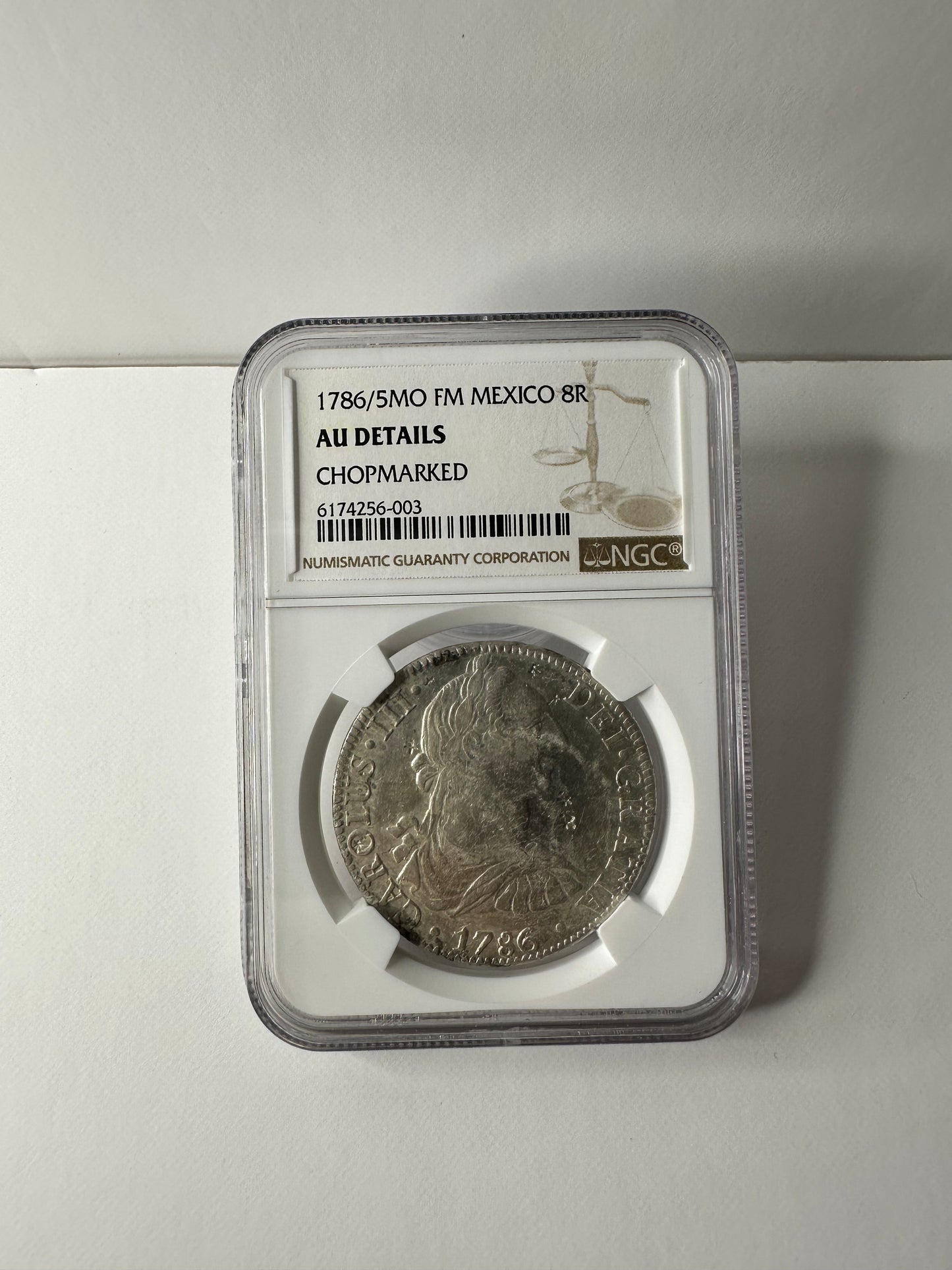 8 Reales Carlos III (1786/5)