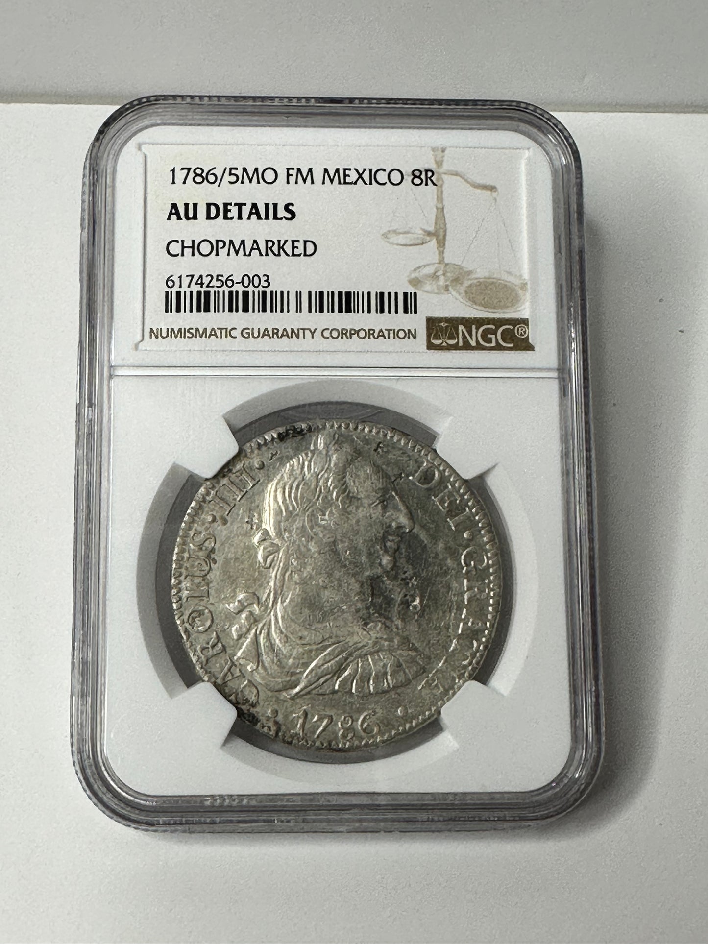 8 Reales Carlos III (1786/5)