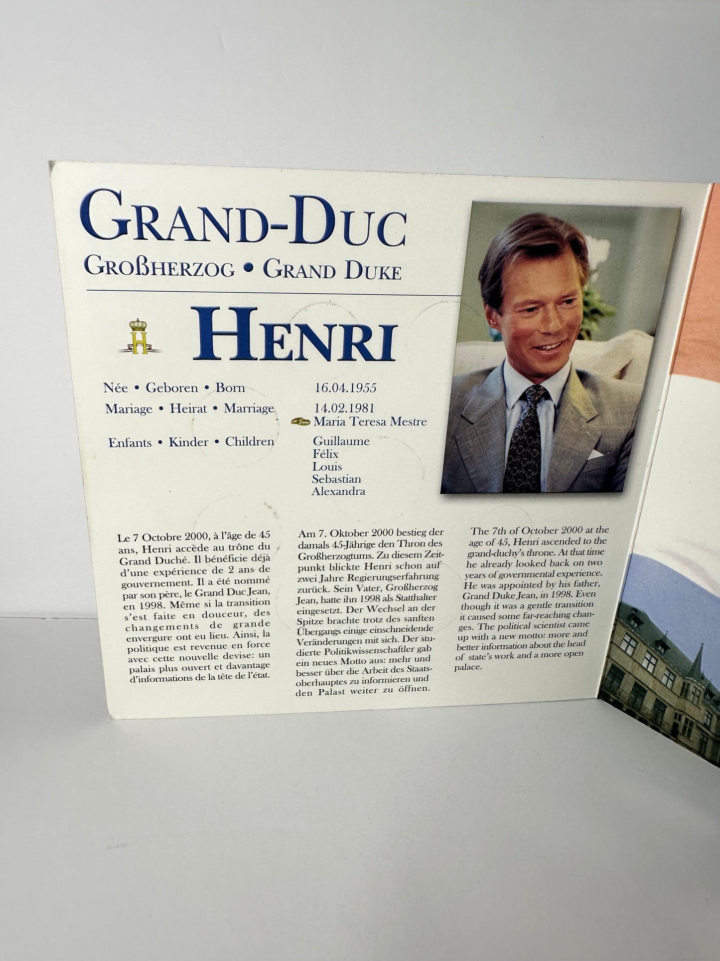 Luxemburgo 2004 "Grand-Duc Henri"