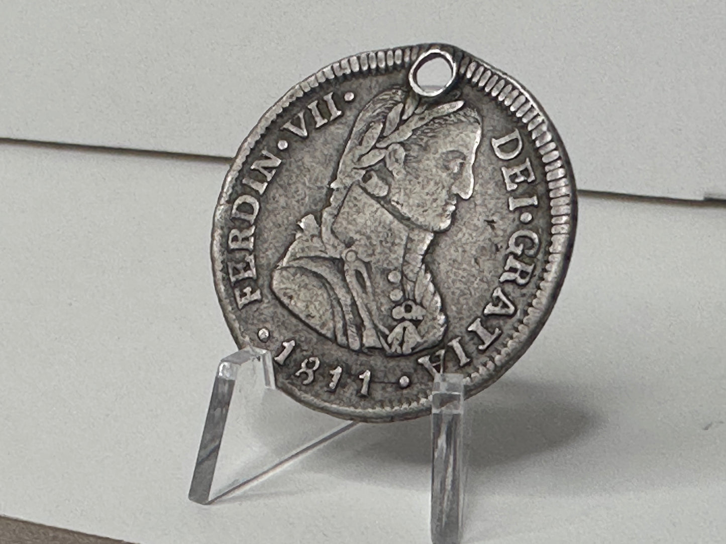 2 Reales de Fernando VII 1811 Almirante