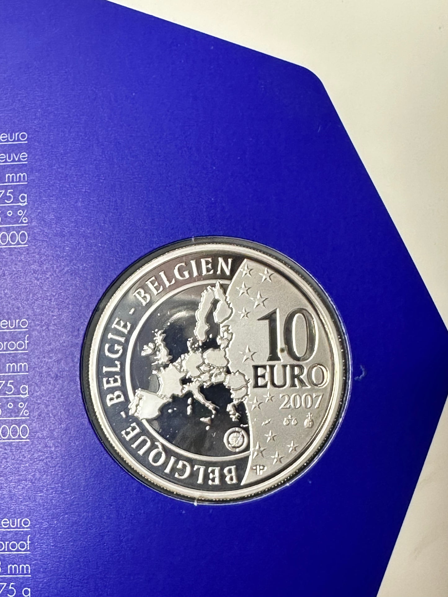 Bélgica 2007 (10 euros)