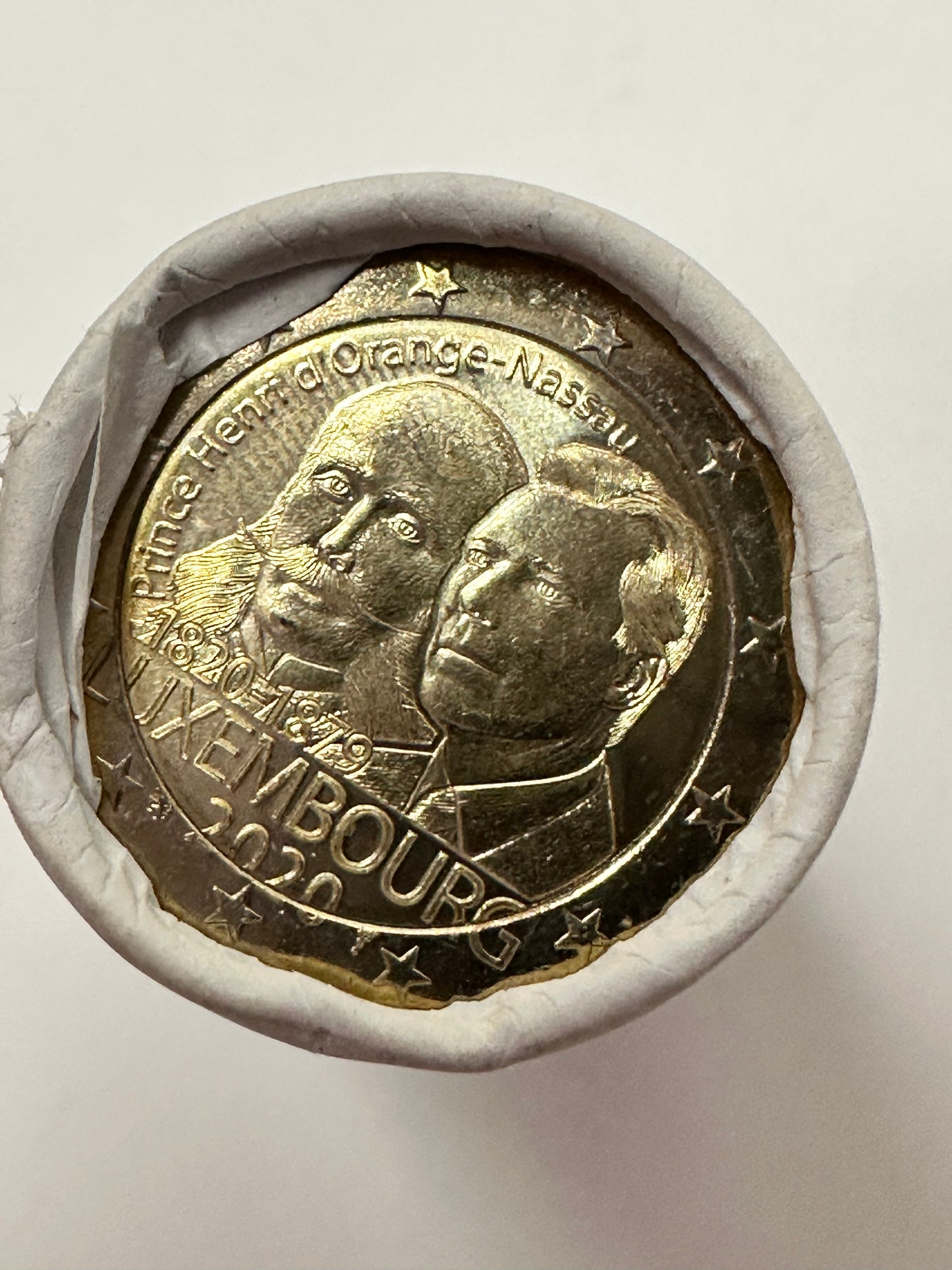 Rollo Conmemorativas de 2 euros de luxemburgo 2020