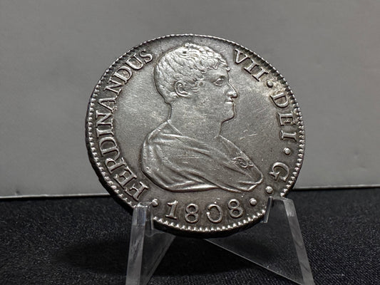 8 Reales Fernando VII 1808 Sevilla