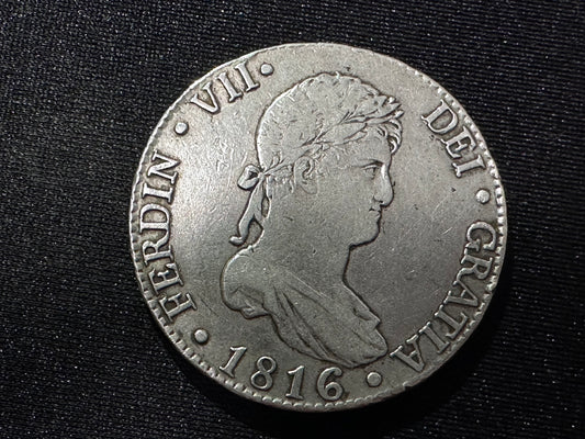 8 Reales de Fernando VII 1816 Madrid