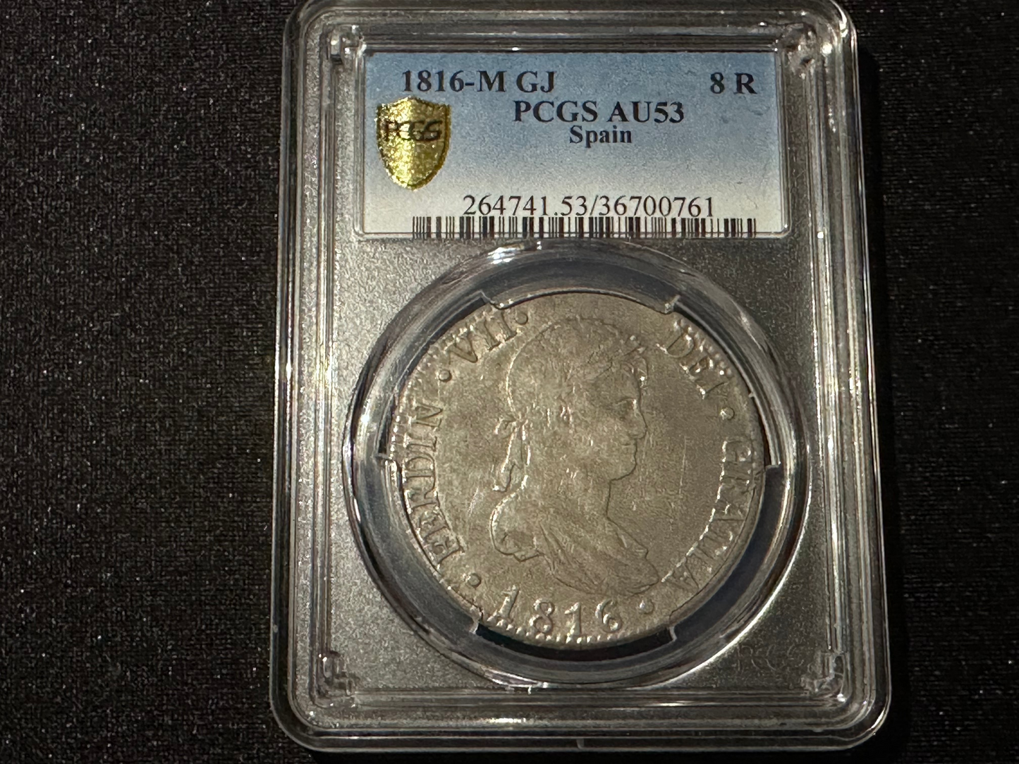 8 reales Fernando VII 1816 (HispaniaruN)