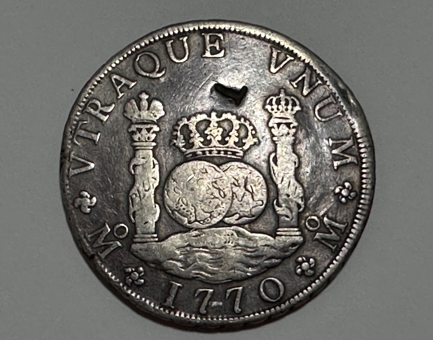 8 Reales 1770 Carlos III  México